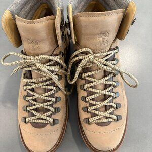 BRUNELLO CUCINELLI 1850$ Nubuck Mountain-style Boots - Wool & Cashmere Insert